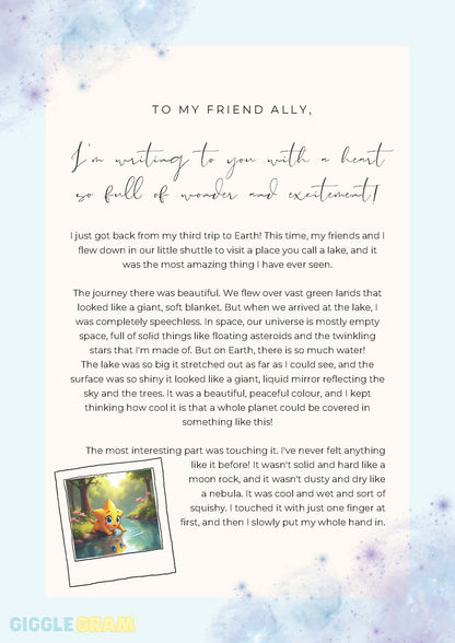 Monthly Letter Subscription