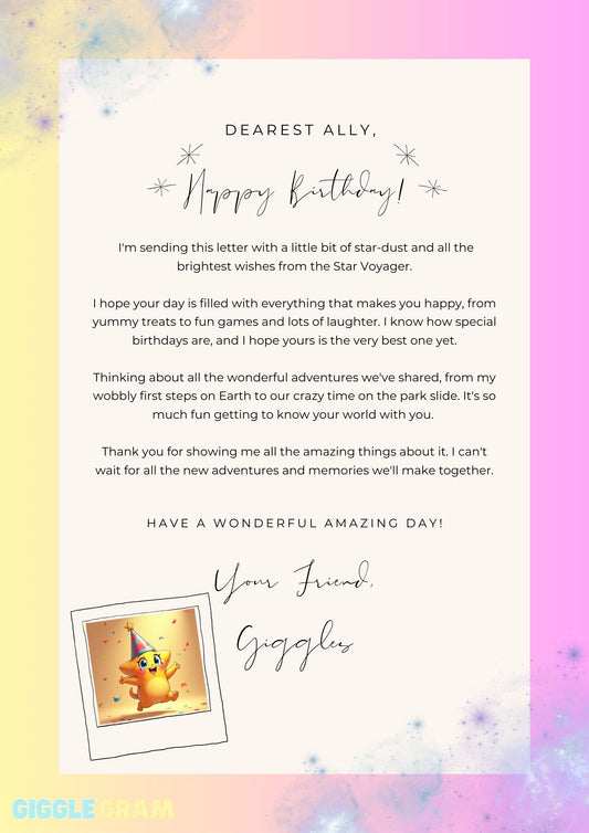 Birthday Letter